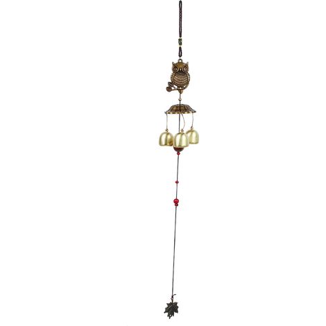 Carillon métallique en forme d’animal, décoration extérieure pour jardin et maison, ornement de cour (03) (1/5)