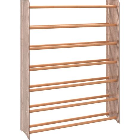 Maison Exclusive - Scarpiera Marrone 90x24x117 cm in Legno Multistrato
