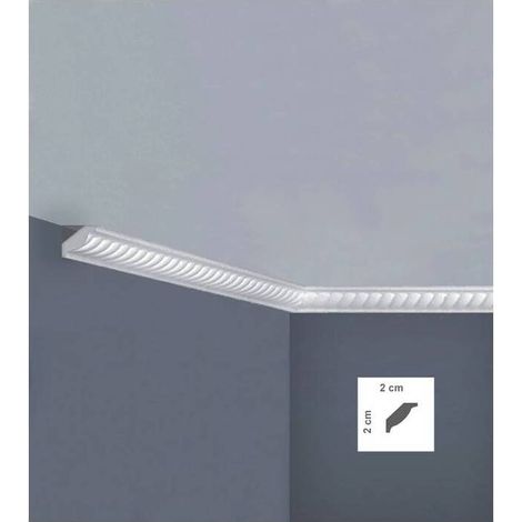 10 x CORNICE POLISTIRENE 200 CM  X35 (SF35)