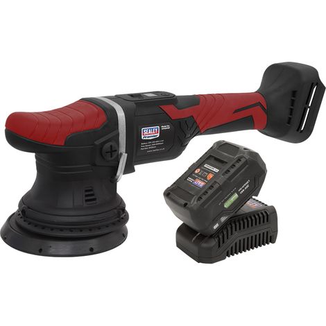 Sealey Premier SV20 Series 125mm Cordless Orbital Polisher Kit 20V 4Ah CP20VOPKIT (1/5)