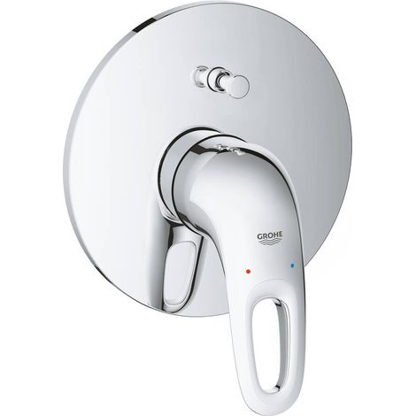 Grohe Eurostyle - Mitigeur de baignoire encastré, chrome 19506003 (1/4)