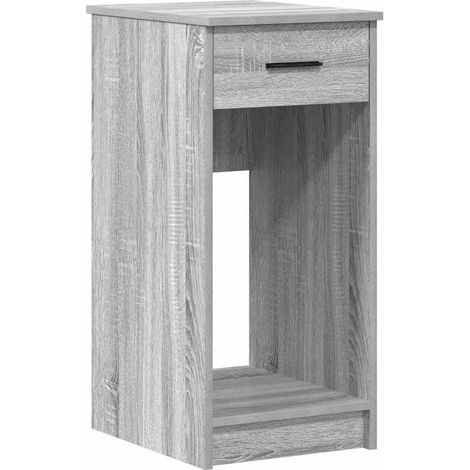 Maison Exclusive - Torre de ordenador con cajón gris sonoma 35x45