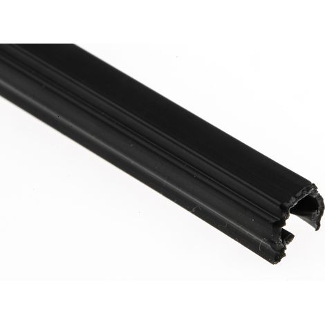 Jonction profil T PP Noir RS PRO, rainure 5mm ( Prix pour Sachet de 10 )