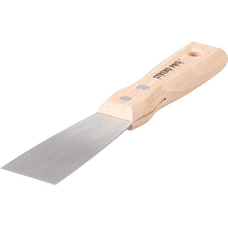 Spachtel Strend Pro Premium S295, 40x1,2 mm, Inox/Edelstahl, Buchenholzgriff (1/2)