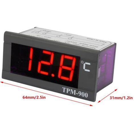 Contrôleur de température numérique - TPM-900 - 220V - Haute précision - Large plage de mesure (1/4)