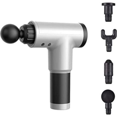 Appareil de massage professionnel de type pistolet, massage amincissant, anti-cellulite, tonifiant et relaxant, 6 vitesses (1/5)