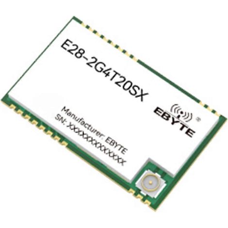 Module sans fil LoRa EBYTE SX1281, émetteur-récepteur RF 2,4 GHz, 12,5 dBm, portée 3 km, faible coût système E28-2G4T20SX (1/5)