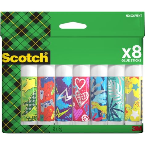 La barra adhesiva ScotchÂ® es una soluciÃ³n prÃ¡ctica y confiable para tus proyectos de manualidades, tareas escolares y trabajos en el hogar. DiseÃ±a