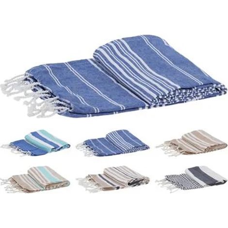 PROBEACH toalla hammam 170x90 cm surtida , Toalla hamman 180 x 90 cm surtidaPráctica toalla para saunaColores surtidosTambién para usar en playa y piscinaTacto suav