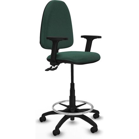 Piqueras y Crespo B2D01RF Chaise de bureau verte ergonomique