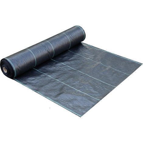 Agrotessile nero 100 g 1,1 m x 50 m (1/4)