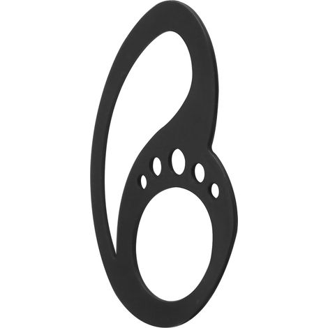 paire de crochets d'oreille anti-chute, clips de fixation antidérapants pour casque Bluetooth, noir (1/5)