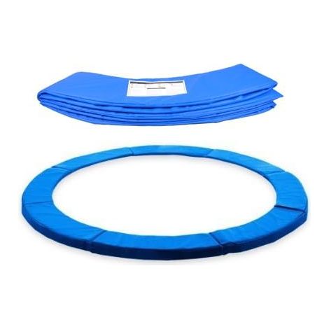 Coussin de Protection Trampoline Ø 244 cm SÉcuritÉ Remplacement RÉsistant aux Rayons UV Anti-dÉchirure Bordure Couverture Rembourrage Bleu - (1/3)