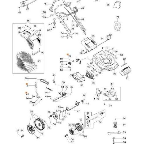 KIT DE PALANCA EMAK ORIGINAL 66070439A