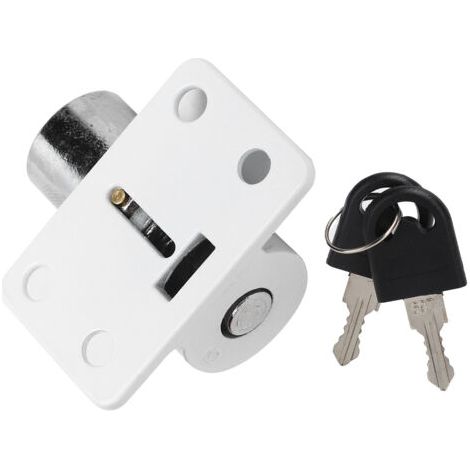 SABIR Serrure de sécurité à 3 anneaux, boucle de fenêtre coulissante antivol pour fenêtre en acier et plastique, maison (1/5)