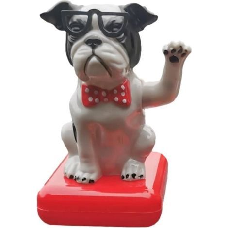 Solar Dance, Dancing Solar Dog Toy for Desk and Car Decor, Waving Dog Figurine