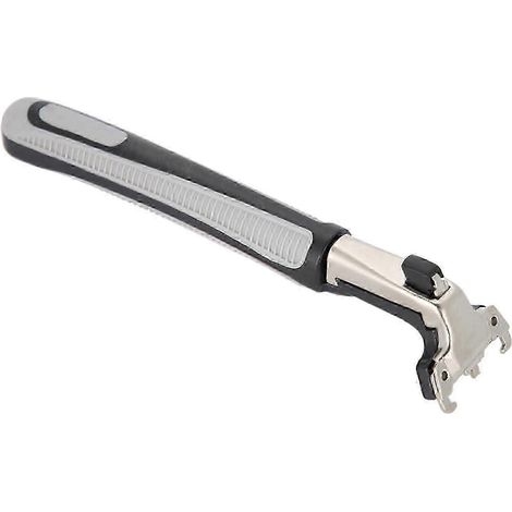 manche de rasoir double lame antidérapant en plastique pour homme, support de rechange, accessoires de rasage (1/5)