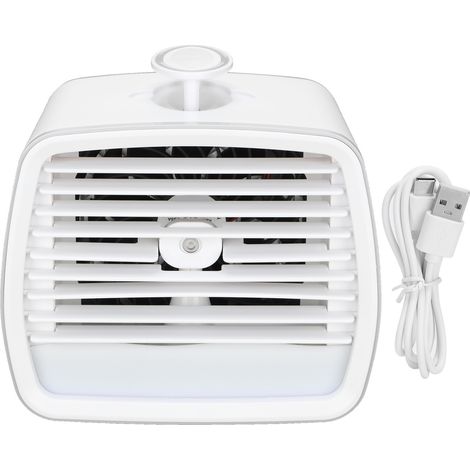 Mini ventilateur de climatisation portable, léger et ultra silencieux, évaporateur-AquaForge (1/5)