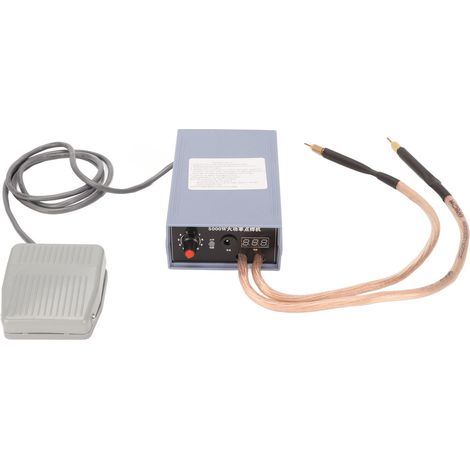 Mini soudeuse par points portable 5000 W haute puissance, réglable, pour nickel, fer et acier inoxydable, prise UE 100-240 V (1/5)