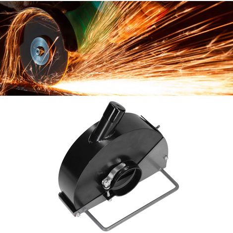 Couverture Anti‑Poussière pour Meuleuse d'Angle 230mm, Compatible Lame Double et Sciage à Sec