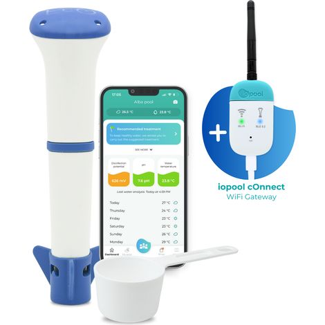 EcO Start Sel + Connect - sonde pour l'analyse de l'eau + relais wifi