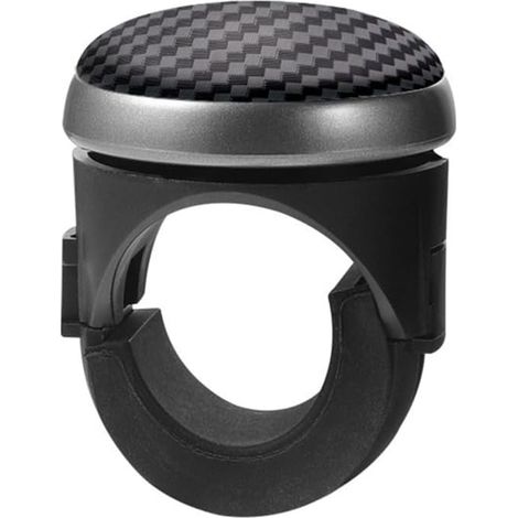 Bouton Volant Voiture Spinner, Poignée Puissance de Voiture Antidérapante en Silicon Bouton de Boule Direction Universel Facile à Tourner pour Voiture Camion Bateau Tracteur (1/5)