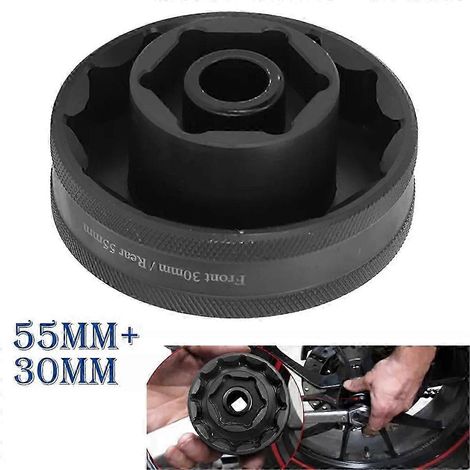 Outil de douille pour écrous de roue 55 mm + 30 mm pour Ducati 1098 1198 1199 (1/5)
