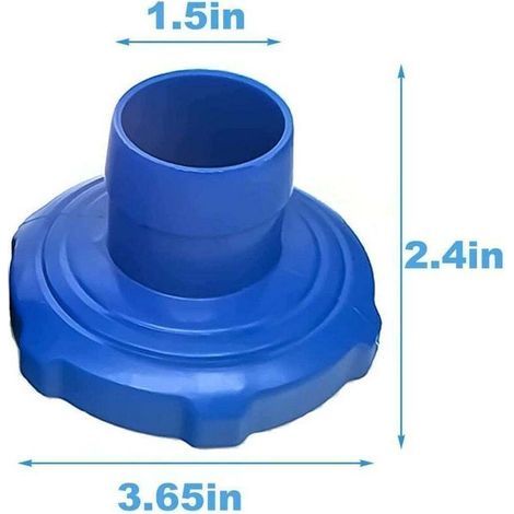 Adaptateur pour kit de nettoyage.Intex 25016 Tuyau de skimmer avec adaptateur.11238 (1/5)