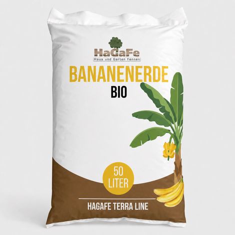 HaGaFe Terra Line Bio Bananenerde mit Perlite und Trichoderma 1 x 50L (1/5)