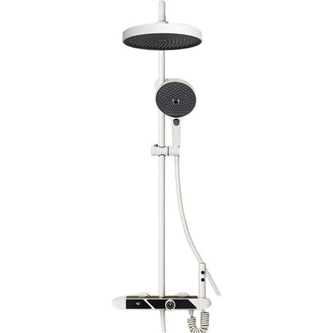 Ensemble de douche mitigeur thermostatique intelli Système de douche numérique, ensemble de robinet de douche à affichage de température de salle de bain intelligent, ensemble de douche bidet for méla (1/5)