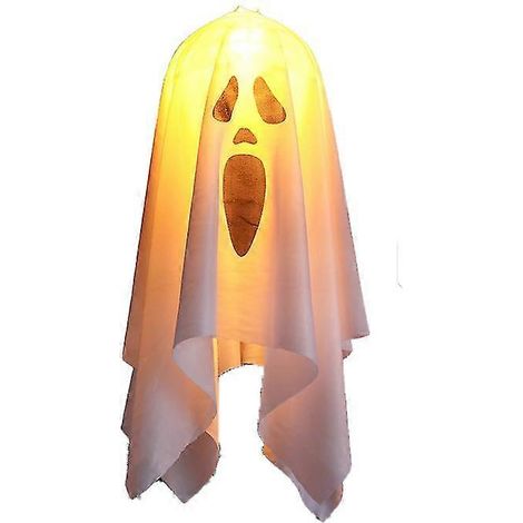Decoración de manga de viento con calaveras para Halloween, luces decorativas de Halloween, faroles con calaveras y esqueletos. (1/5)
