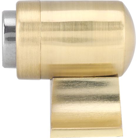 Magnetischer Türstopper aus Zinklegierung, kupfergelb, für den Innenbereich, zur Wandmontage, mit Magnetverschluss, Oberfläche in Antikmessing-Optik (1/5)