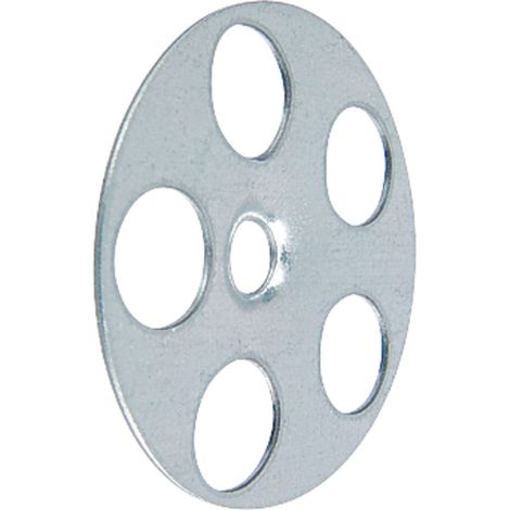 Fischer 100x Platillo aislante HA 36 perforado acero inoxidable A4 - 004285