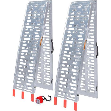 Par de rampas de carga plegables de alumini, hasta 680 kg de carga máxima (par) (1/5)