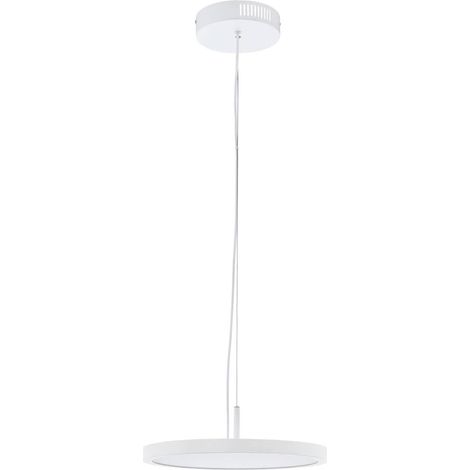 EGLO 33675 Suspension Crosslink CERIGNOLA-C blanc H:110cm Ø:40cm dimmable 2700-6500K avec fonction Connect y compris télécommande