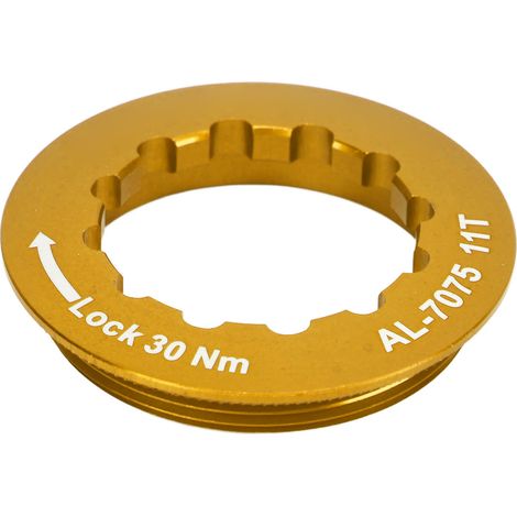 Cassette verrou bague alliage aluminium vélo montagne extérieur sport cyclisme pièces composants or (1/5)