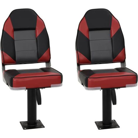 Maison Exclusive - Set de asientos plegables para barco 4 uds con (1/5)