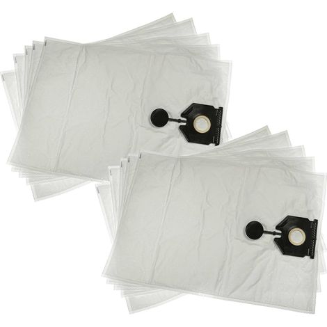 Staubsaugerbeutel 105er-Pack) – Kompatibel mit Kärcher NT 30 Staubsaugern, Weiß (1/4)