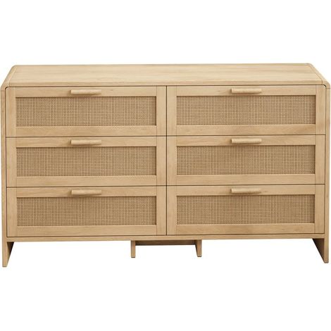 PLACARD DURABLE SECURISE FONCTIONNEL ELEGANT EN PARTICLE BOARD NATUREL 130.00 X 40.00 X 74.00 CM (1/5)