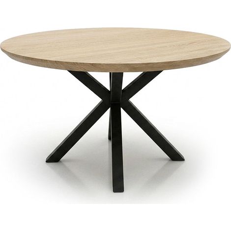 Mesa de Comedor Redonda 120cm, Sonoma
