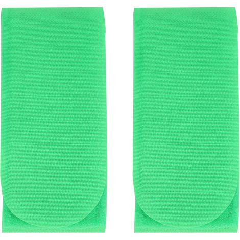 Porte-sac de Ski et de Snowboard, support de sangle en Nylon, crochet et boucle, accessoire de snowboard (vert) (1/5)