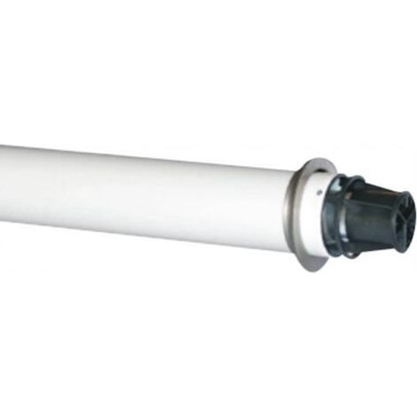 TUBO COASSIALE CON TERMINALE PER SCALDABAGNO TIRAGGIO FORZATO ø 60/100   BAXI SPA