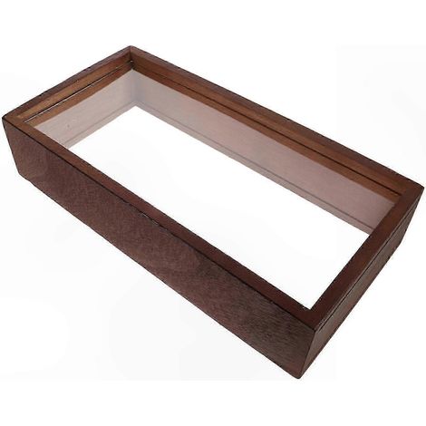Dekorativer Rahmenkasten zur Präsentation von Kunstwerken und Sammlerstücken, Wandvitrine (1/5)