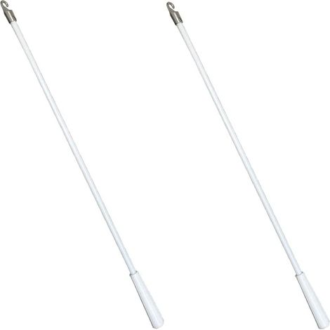 17-inch pleated blinds, fiberglass hanging rod, swivel rod, vertical Venetian blinds, fiberglass pull rod, blind accessories (1/5)