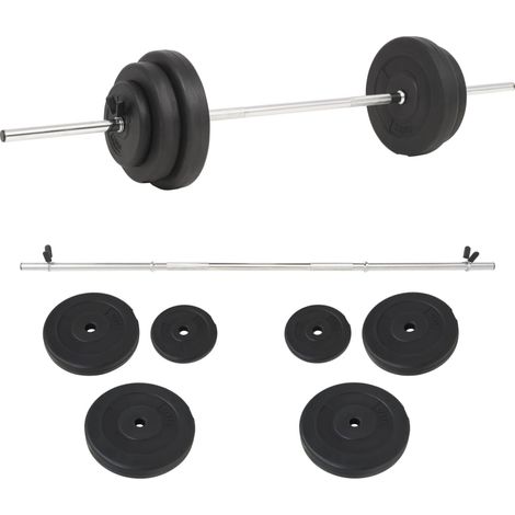 vidaXL Set per Bilanciere da 30 kg