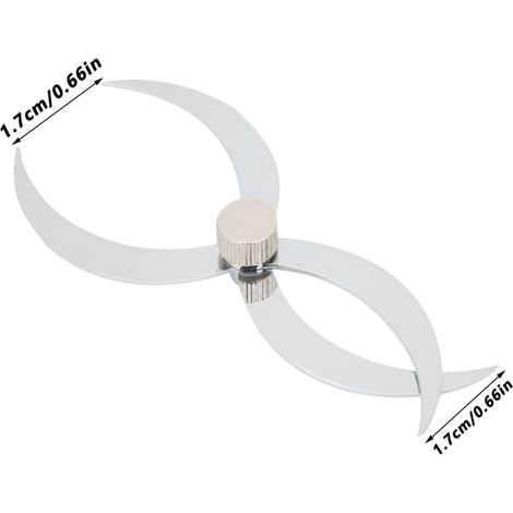 Calibre de mesure des diamètres intérieur et extérieur en acier inoxydable pour chevilles en bois, jauge d'écartement, règle BZ2302-W (1/5)