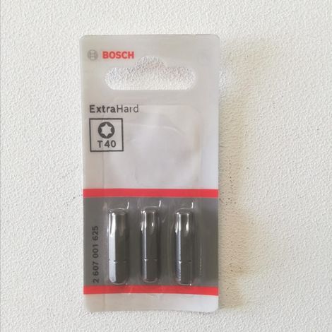 Bosch inserto torx t 40 set da 3pz (1/2)