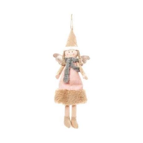 ARPIMEX Angioletto Natale Decorativo in Tessuto