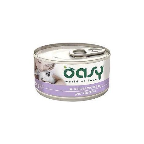 Oasy Cat Caprice Mousse Kitten - Oasy Cat Caprice Mousse Kitten - Lattina Da 85 Gr (1/2)