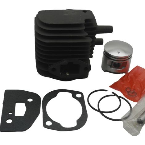 Kit cylindre complet 34mm, piston, segment compatible avec EC260 taille-haies, tondeuse, débroussailleuse (1/3)